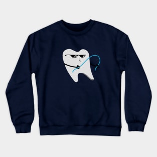 Flossing Tooth Crewneck Sweatshirt